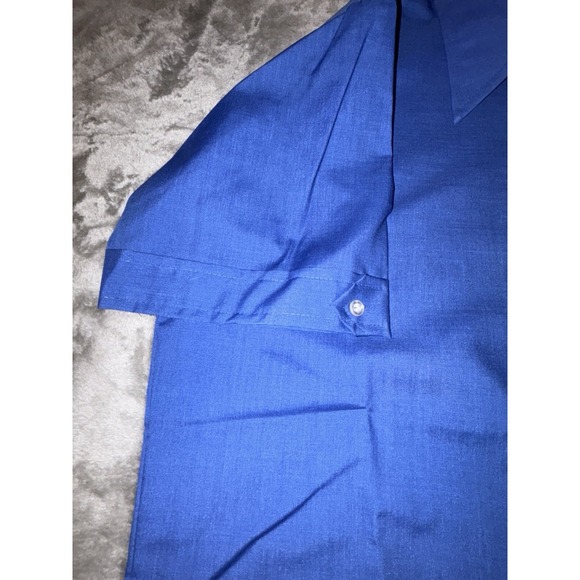 Vintage British Imperial Mens Dress Shirt Permanent Press Small 14-14 1/2 - Picture 7 of 10